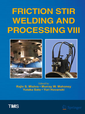 cover image of Friction Stir Welding and Processing VIII